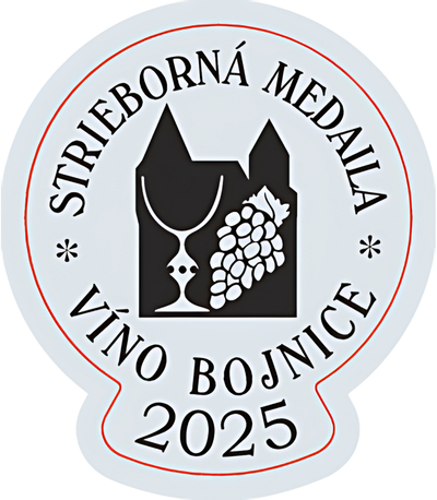 VÍNO BOJNICE 2025 mezinárodní  - strieborná medaila